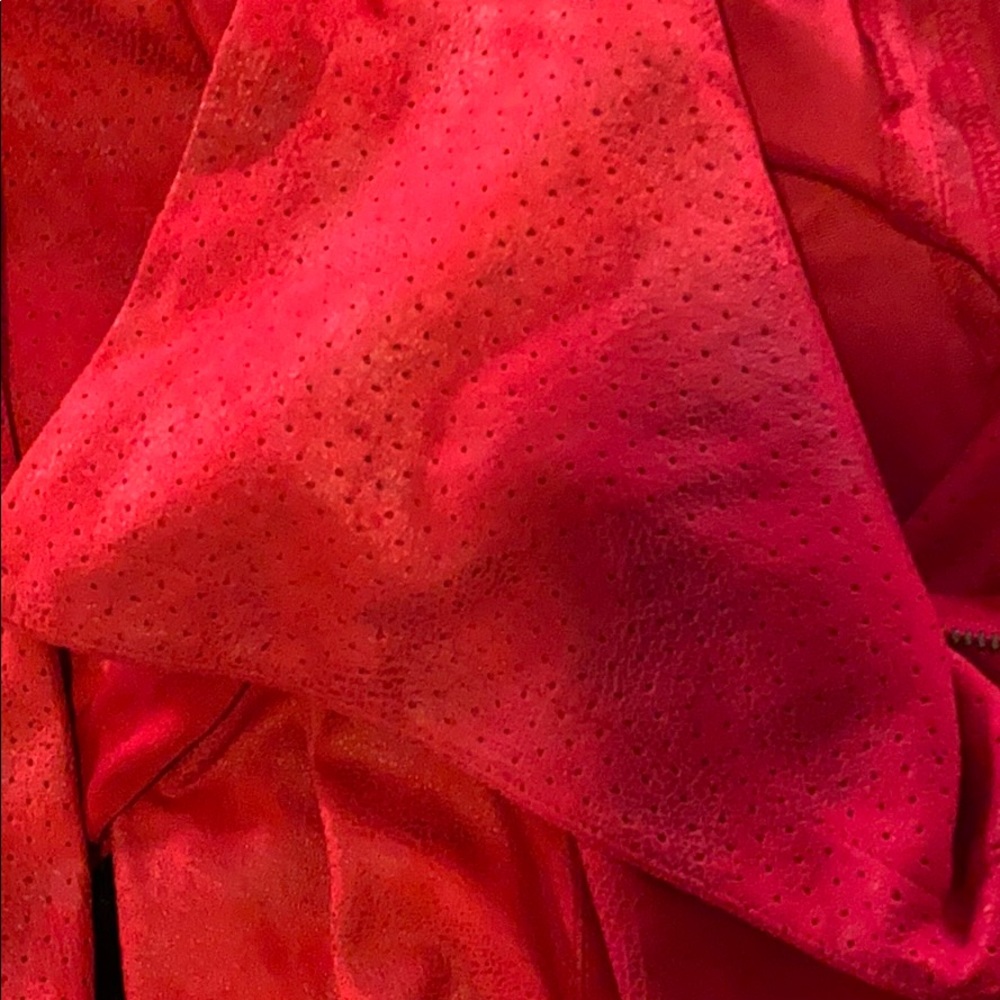 Red Suede jacket - Picture 2 of 5